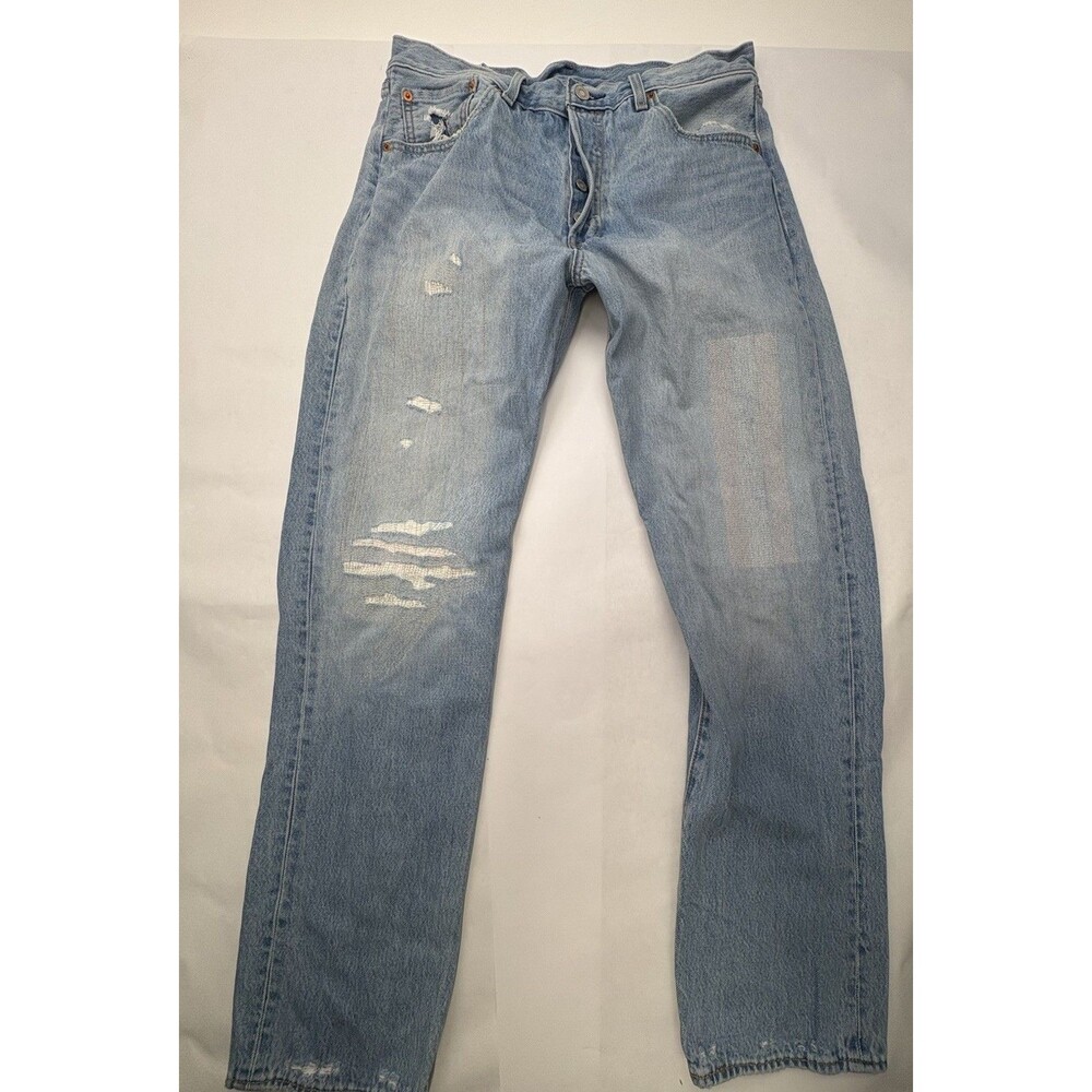 Levi's Pride 501 '93 Jeans Mens 33x32 Rainbow Tab Trans Flag Denim